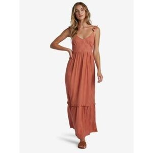 Roxy Women's Maxi Dress in Rust